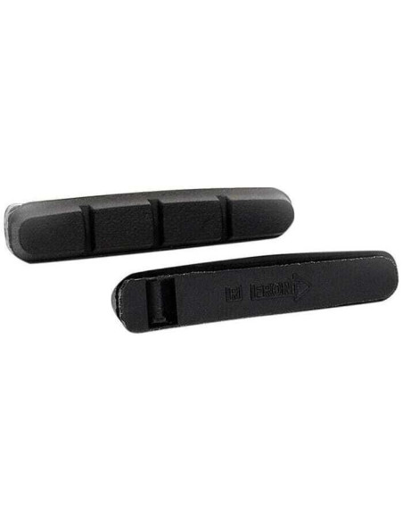 XLC BS-X01 SET DE 4 ZAPATAS 55 MM NEGRAS