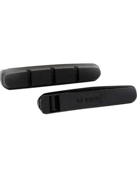 XLC BS-X01 SET DE 4 ZAPATAS 55 MM NEGRAS