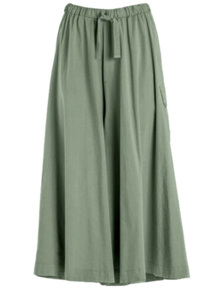 POPLIN COULOTTE PANTS