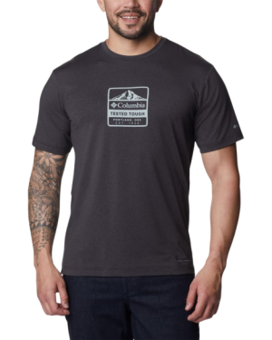 TECH TRAIL FRONT GRAPHIC SS TEE