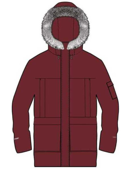 M CAGOULE DOWN PARKA