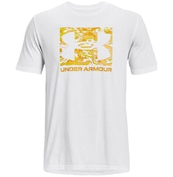 UA ABC CAMO BOXED LOGO SS