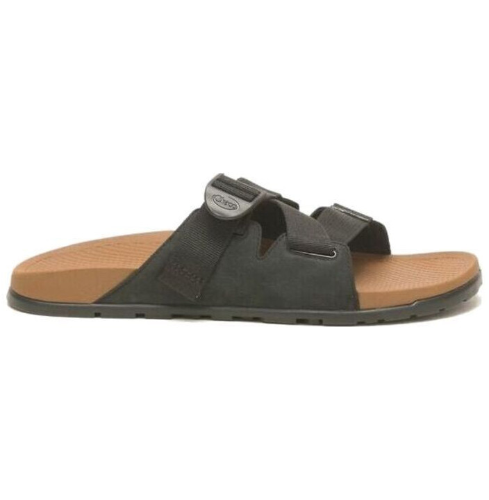 LOWDOWN LEATHER SLIDE