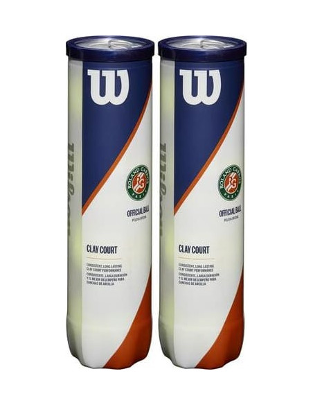ROLAND GARROS CLAY CT 4 BALL 2PK
