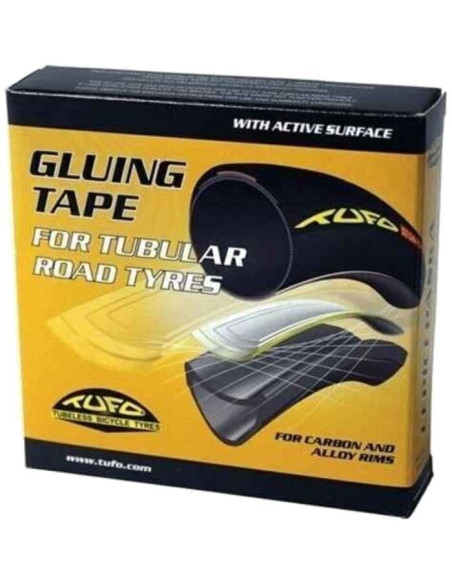 BANDA ADHESIVA TUFO DOBLE TUBULAR LLANTA CARB.22MM