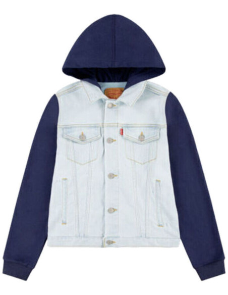 LVN INDIGO TRUCKER JACKET
