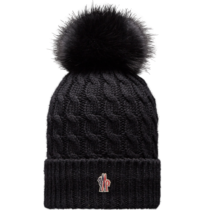 WOOL BEANIE WITH POM POM
