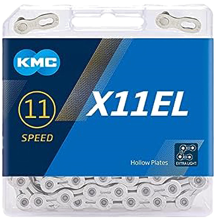 CADENA KMC X11 EL LIGHT 118 ESLABONES 11V.CROMADO