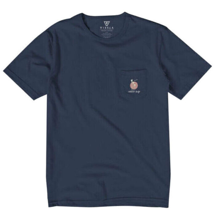 OUT FRONT ORGANIC PKT TEE