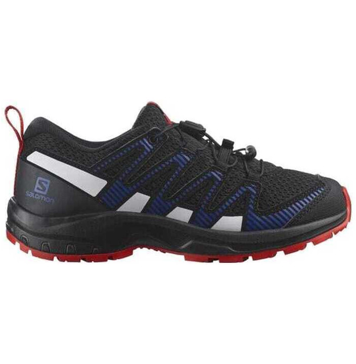 SHOES XA PRO V8 J BLACK LAPIS BLUE FIRD
