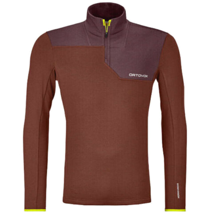 FLEECE LIGHT ZIP NECK M