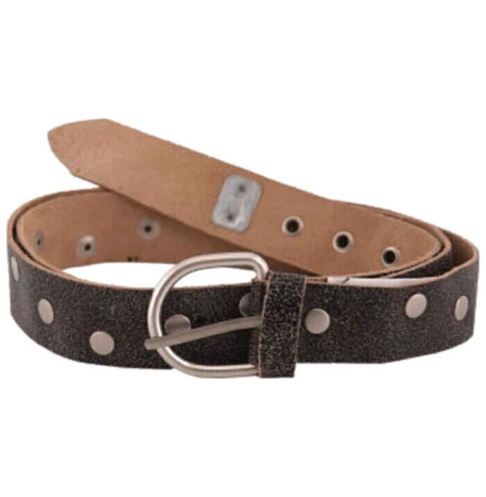 CHAIN GANG LEATHER BELT