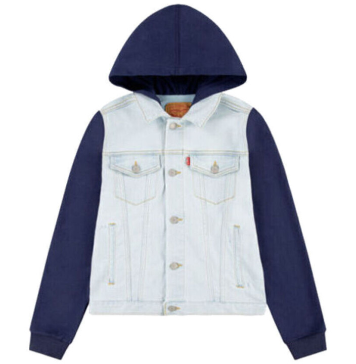 LVN INDIGO TRUCKER JACKET