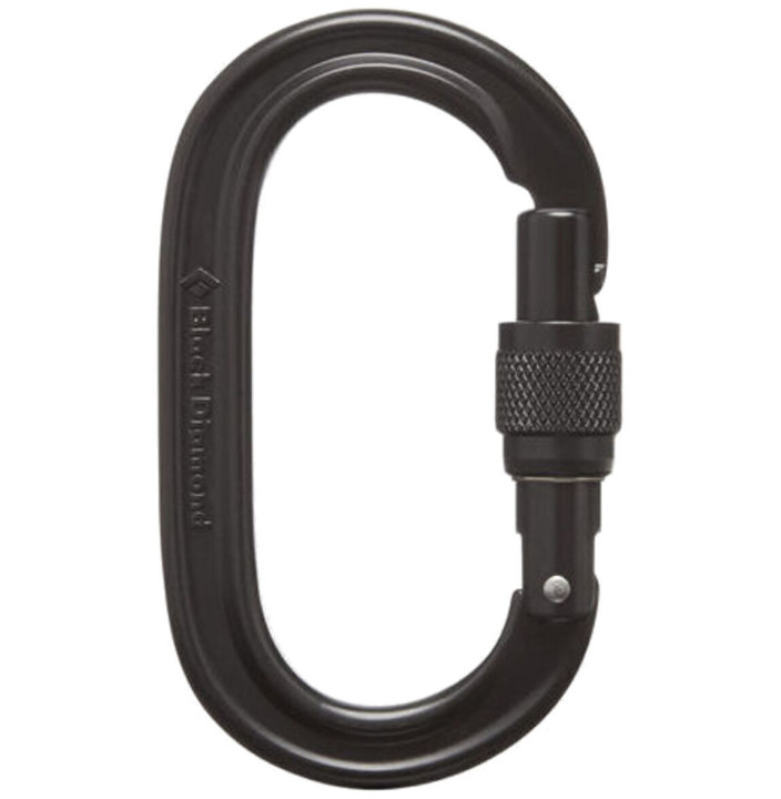 OVAL KEYLOCK SCRWGT CARABINER
