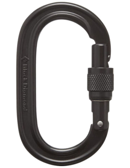 OVAL KEYLOCK SCRWGT CARABINER