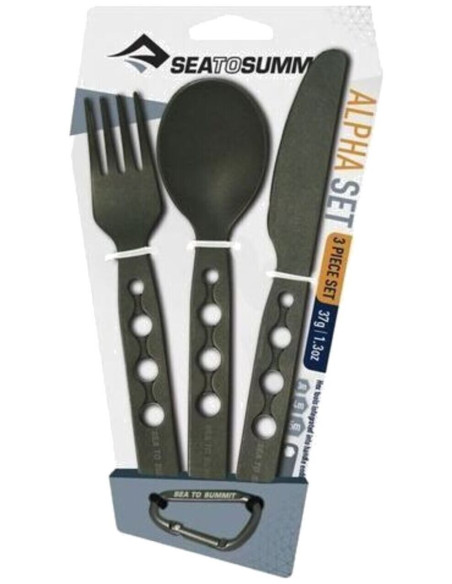 SET COUVERTS ULTRA-LEGER ALPHA - FOUCHETTE CUILLERE COUTEAU