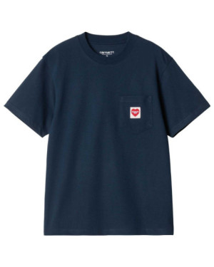 W' SS POCKET HEART T-SHIRT