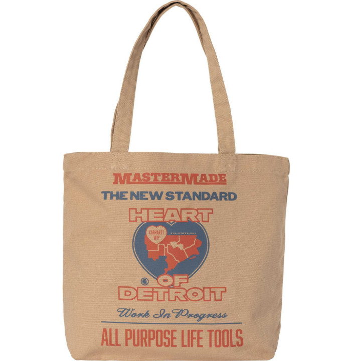 CANVAS GRAPHIC TOTE