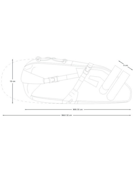 EXPEDITION SADDLE PACK  17L 