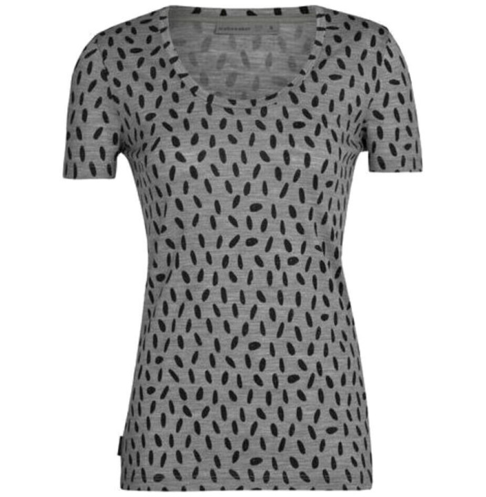 WOMEN TECH LITE II SS SCOOP TEE 1000 FOOTSTEPS