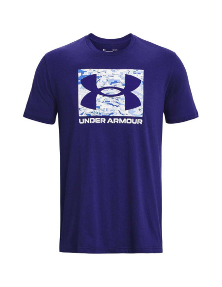 UA ABC CAMO BOXED LOGO SS