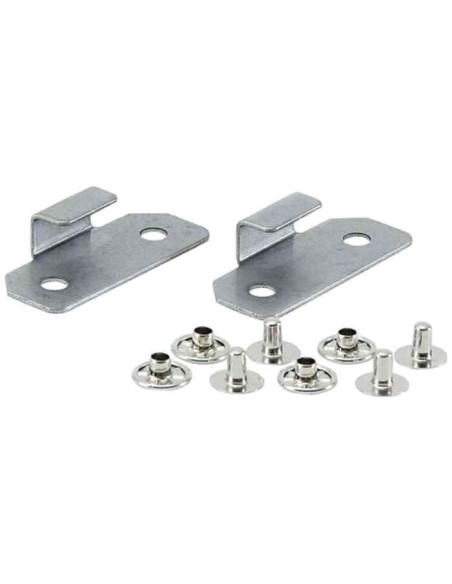 END HOOK TOP FIX   1 PAIR + RIVETS   END HOOK TOP FIX   1 PAIR + RIVETS