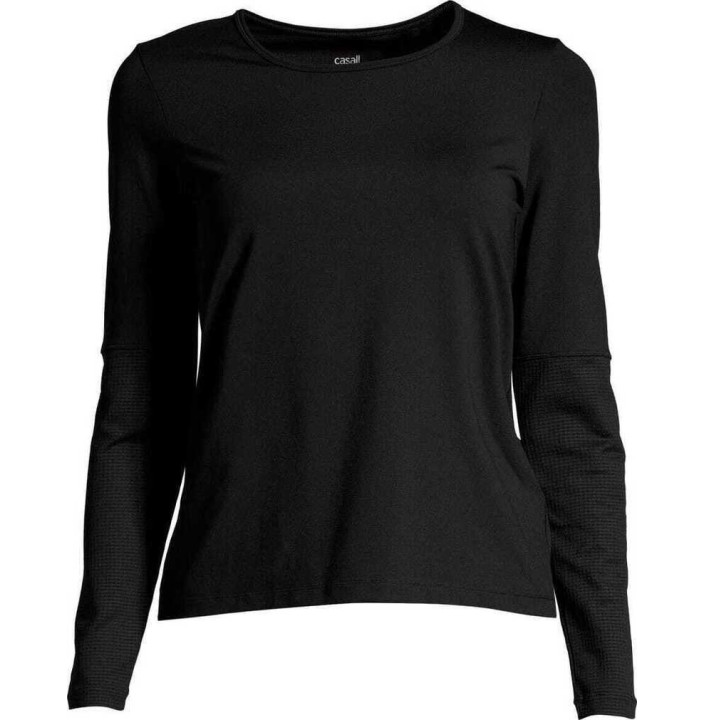 Essential Mesh Detail Long Sleeve