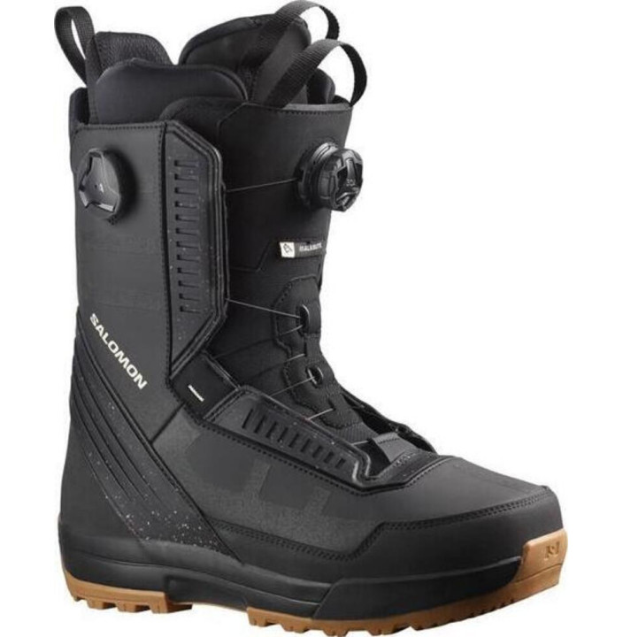 SNOW. BOOTS MALAMUTE DUAL BOA BLACKBLAC