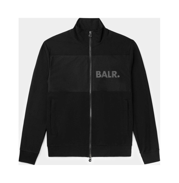 LOUIS SLIM MESH TRACK JACKET