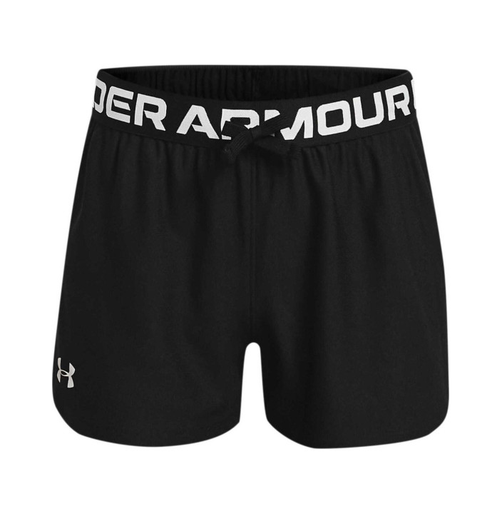 PLAY UP SOLID SHORTS-BLK
