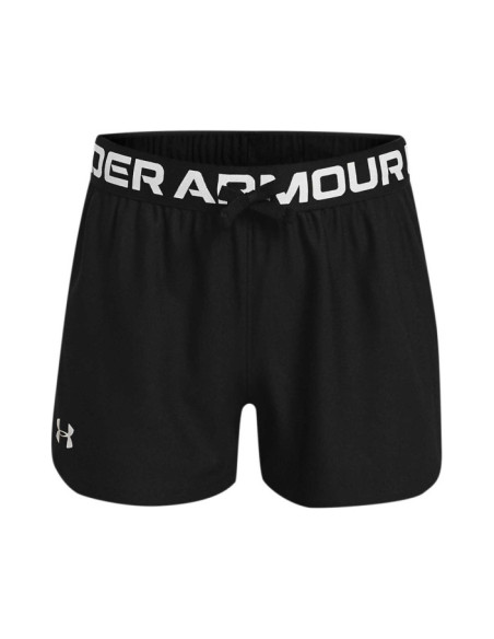 PLAY UP SOLID SHORTS-BLK