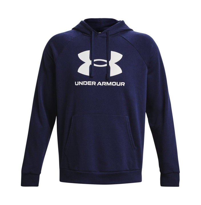 UA RIVAL FLEECE LOGO HD-GRN