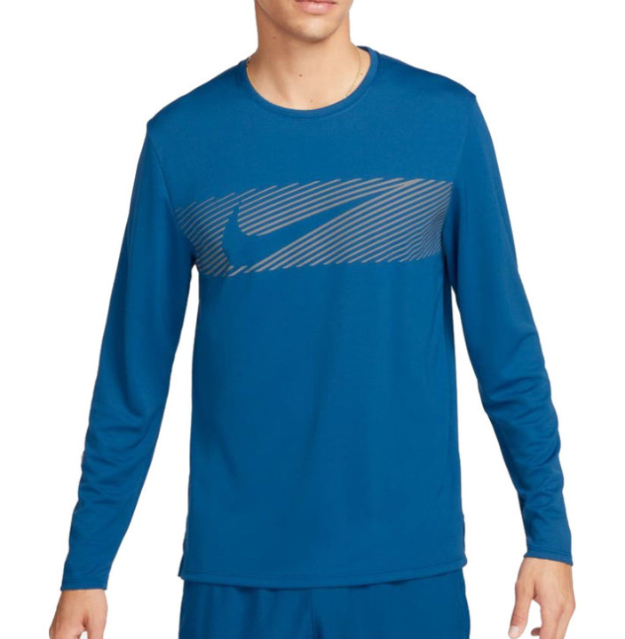 M NK DF UV MILER TOP LS FLASH