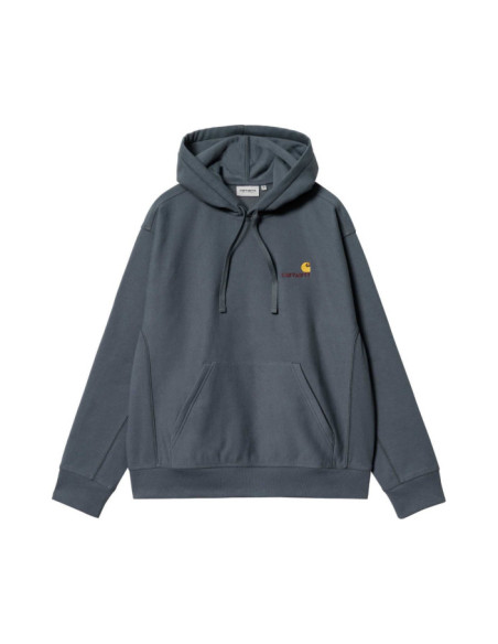 HOODED AMERICAN SCRIPT SWEAT