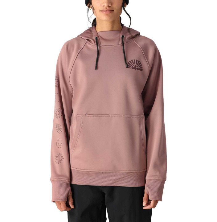WMNS BONDED FLC PULLOVER HOODY