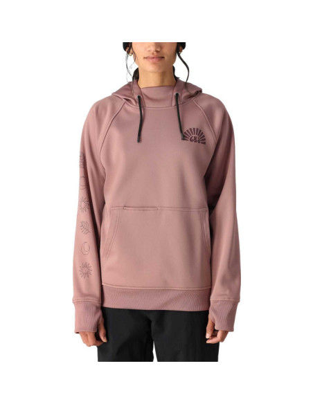 WMNS BONDED FLC PULLOVER HOODY