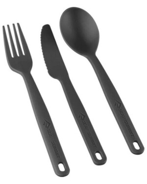 KIT COUVERTS CAMP POLYPROPYLENE  CAMP CUTLERY SET - 3PC
