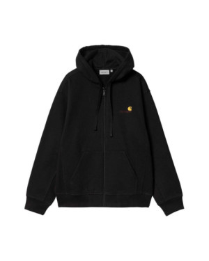 HOODED AMERICAN SCRIPT JACKET