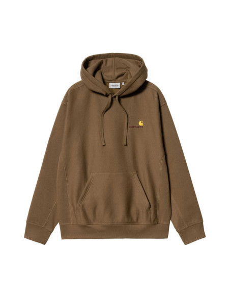 HOODED AMERICAN SCRIPT SWEAT