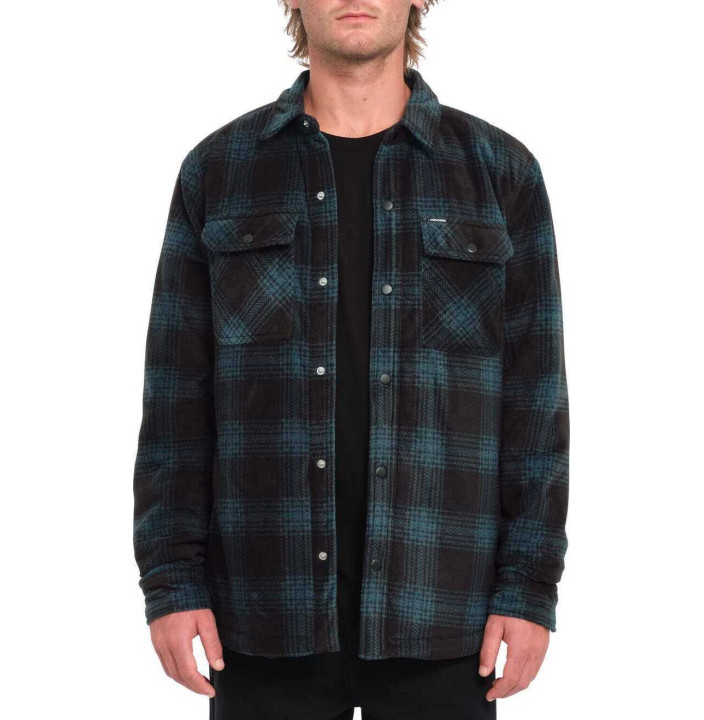 BOWERED FLEECE LS