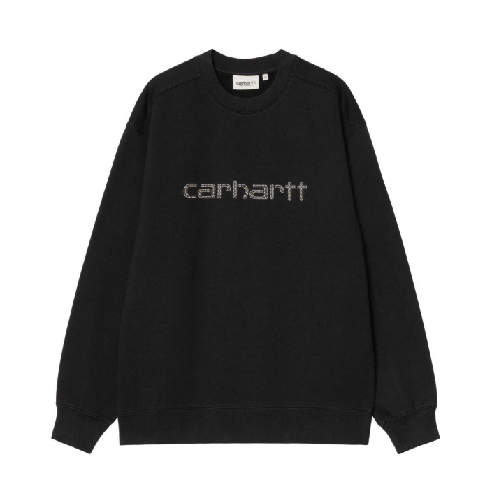 W' RIVET SCRIPT SWEAT