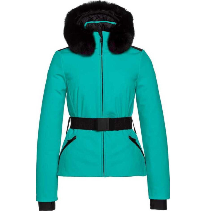 HIDA FAUX BORDER SKI JACKET