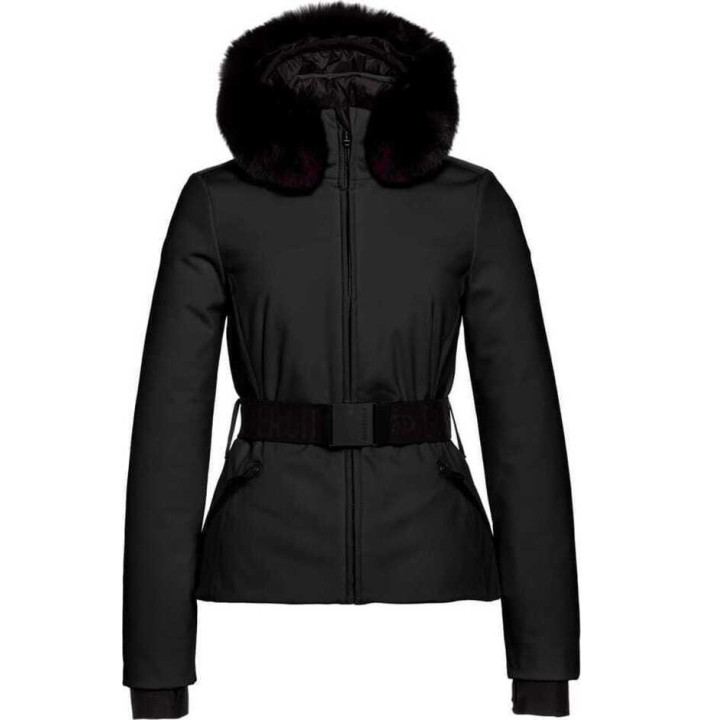 HIDA FAUX BORDER SKI JACKET
