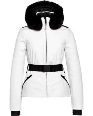 HIDA FAUX BORDER SKI JACKET