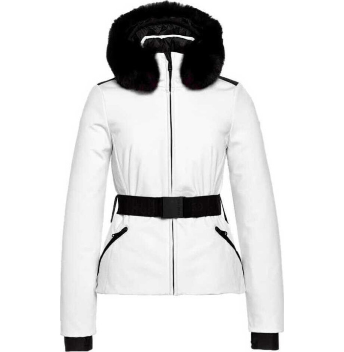 HIDA FAUX BORDER SKI JACKET