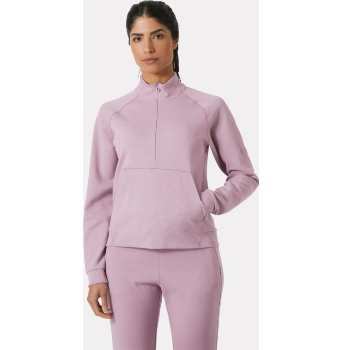 W HP TECH SWEAT HALF ZIP