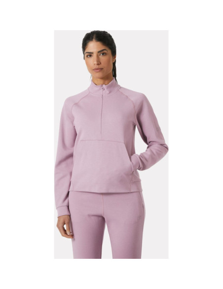 W HP TECH SWEAT HALF ZIP