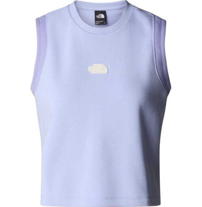 W TERRY RELAXED CROPPED TANK