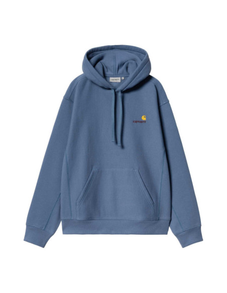 HOODED AMERICAN SCRIPT SWEAT