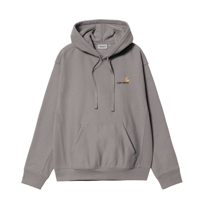 HOODED AMERICAN SCRIPT SWEAT